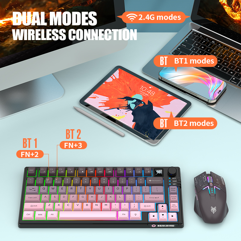 Беспроводной игровой комплект  – обзор и цена Gaming Keyboard No Rgb