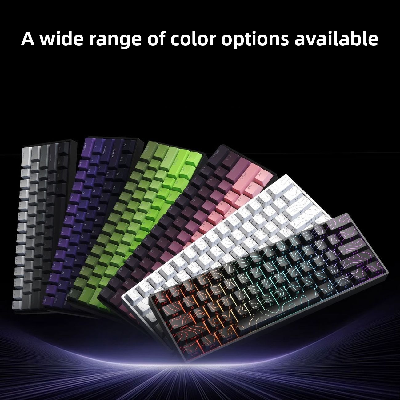 Клавиатура 60% беспроводная Bl – обзор и цена Gaming Keyboard Hot Swappable