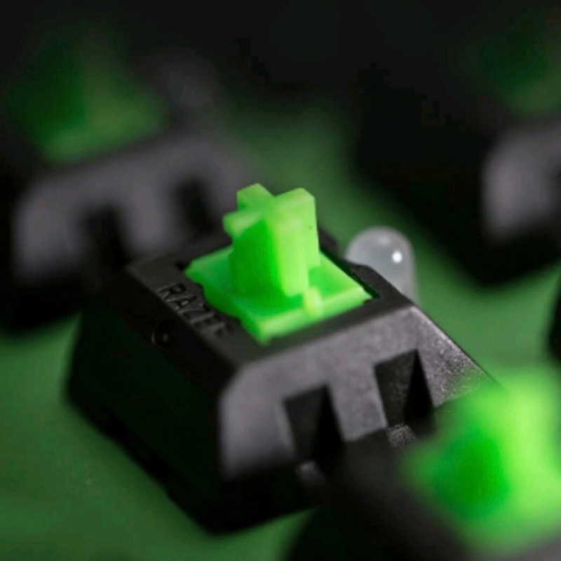 Горячие продажи зеленых RGB-пе – обзор и цена Gaming Keyboard No Rgb